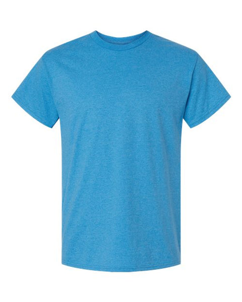 Gildan 2000 — Unisex Ultra Cotton® T-Shirt — Heather Sapphire front