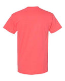Gildan 5000 — Unisex Heavy Cotton™ T-Shirt — Coral Silk back