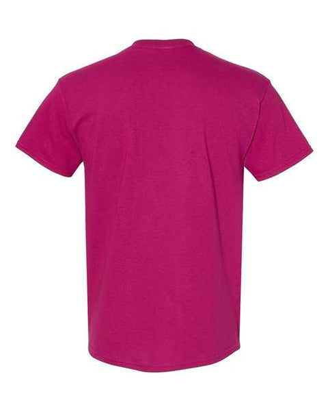 Gildan 5000 — Unisex Heavy Cotton™ T-Shirt — Berry back