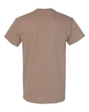 Gildan 5000 — Unisex Heavy Cotton™ T-Shirt — Brown Savana back