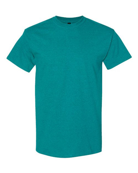 Gildan 5000 — Unisex Heavy Cotton™ T-Shirt — Antique Jade Dome front