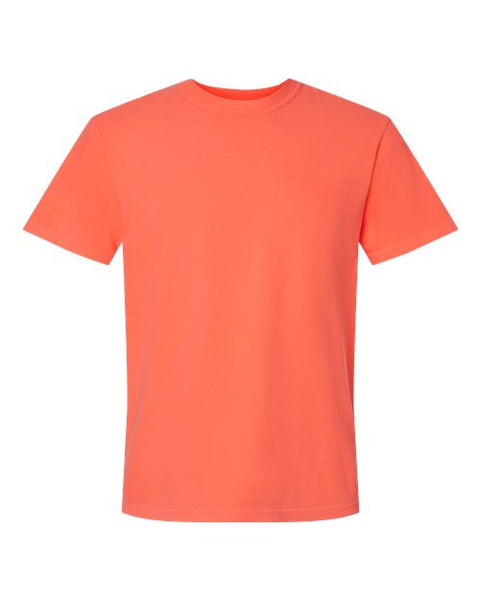 Comfort Colors 1717 — Unisex Garment-Dyed Heavyweight T-Shirt — Neon Red Orange front