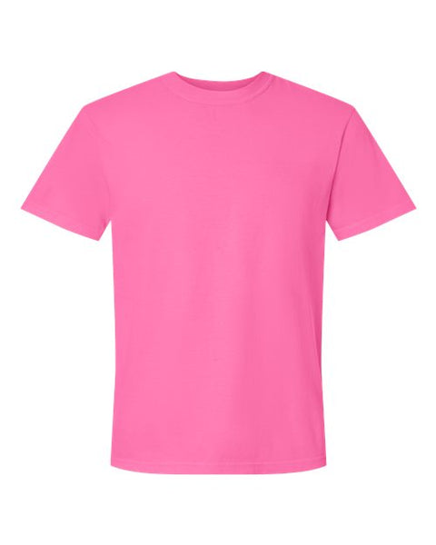 Comfort Colors 1717 — Unisex Garment-Dyed Heavyweight T-Shirt — Neon Pink front