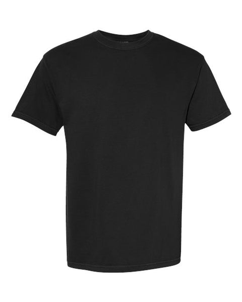 Comfort Colors 1717 — Unisex Garment-Dyed Heavyweight T-Shirt — Black front