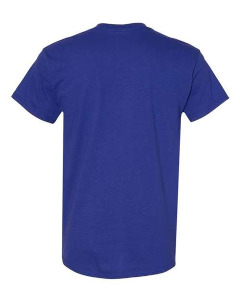Gildan 5000 — Unisex Heavy Cotton™ T-Shirt — Cobalt back