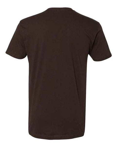 Next Level 3600 — Unisex Cotton T-Shirt — Dark Chocolate back