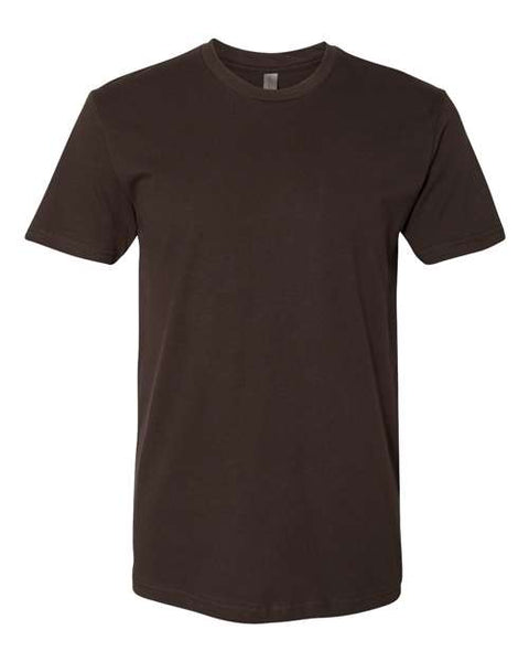 Next Level 3600 — Unisex Cotton T-Shirt — Dark Chocolate front