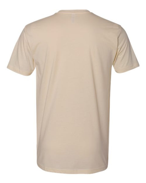 Next Level 3600 — Unisex Cotton T-Shirt — Cream back