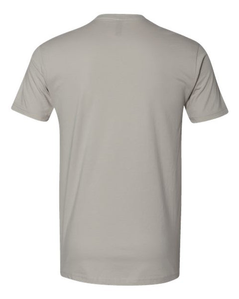 Next Level 3600 — Unisex Cotton T-Shirt — Light Grey back