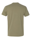 Next Level 3600 — Unisex Cotton T-Shirt — Light Olive back