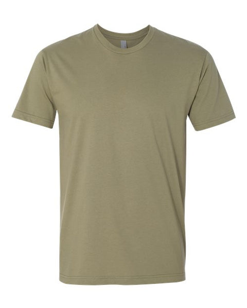 Next Level 3600 — Unisex Cotton T-Shirt — Light Olive front