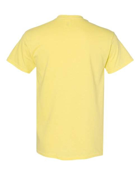 Gildan 5000 — Unisex Heavy Cotton™ T-Shirt — Cornsilk back