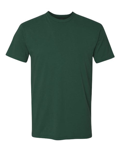 Next Level 3600 — Unisex Cotton T-Shirt — Forest Green front