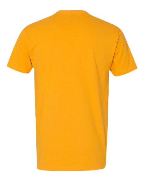 Next Level 3600 — Unisex Cotton T-Shirt — Gold back