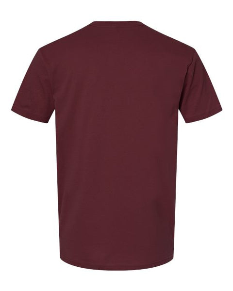 Next Level 3600 — Unisex Cotton T-Shirt — Maroon back