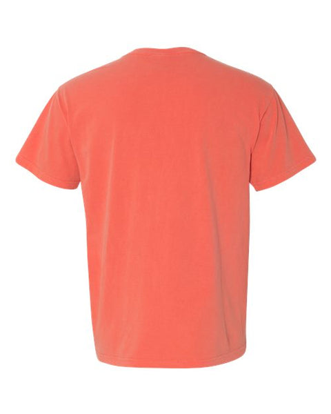Comfort Colors 1717 — Unisex Garment-Dyed Heavyweight T-Shirt — Bright Salmon back