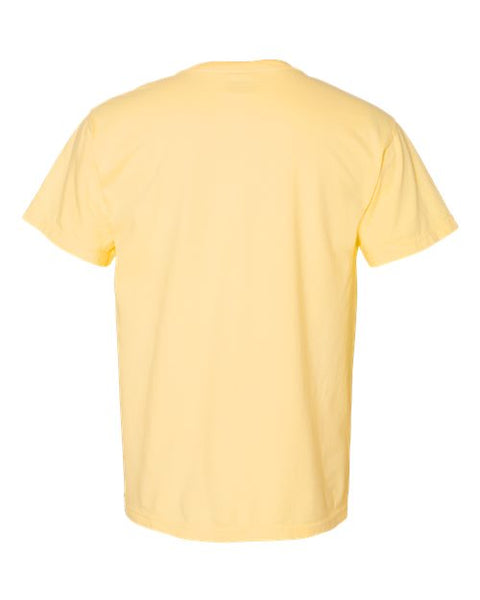 Comfort Colors 1717 — Unisex Garment-Dyed Heavyweight T-Shirt — Butter back