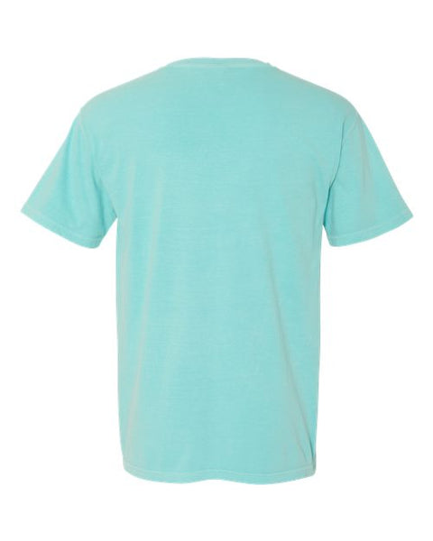 Comfort Colors 1717 — Unisex Garment-Dyed Heavyweight T-Shirt — Chalky Mint back