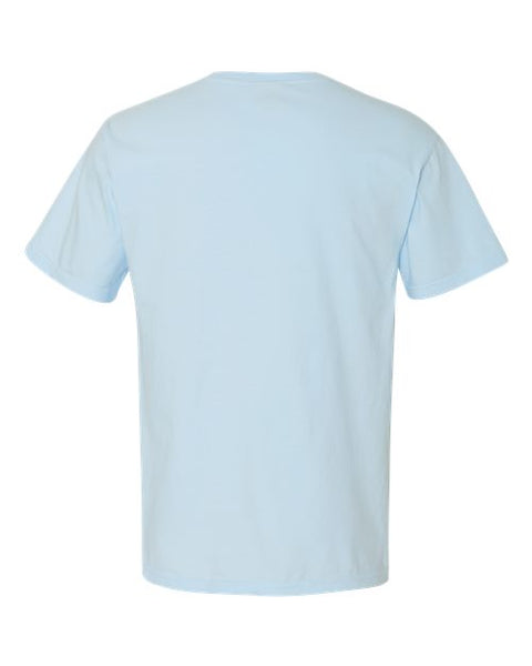 Comfort Colors 1717 — Unisex Garment-Dyed Heavyweight T-Shirt — Chambray back