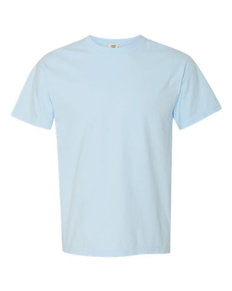 Comfort Colors 1717 — Unisex Garment-Dyed Heavyweight T-Shirt — Chambray front