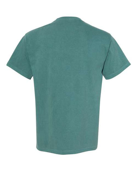 Comfort Colors 1717 — Unisex Garment-Dyed Heavyweight T-Shirt — Emerald back