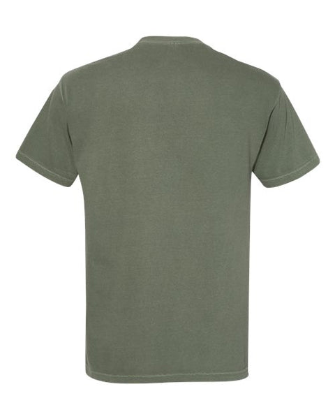 Comfort Colors 1717 — Unisex Garment-Dyed Heavyweight T-Shirt — Moss back