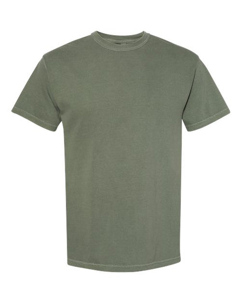 Comfort Colors 1717 — Unisex Garment-Dyed Heavyweight T-Shirt — Moss front