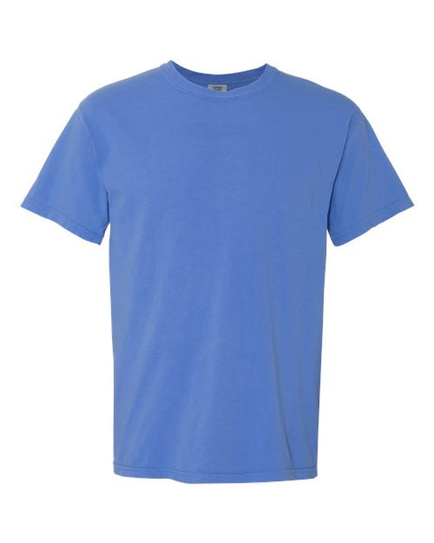 Comfort Colors 1717 — Unisex Garment-Dyed Heavyweight T-Shirt — Mystic Blue front