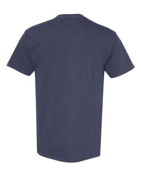 Comfort Colors 1717 — Unisex Garment-Dyed Heavyweight T-Shirt — Navy back