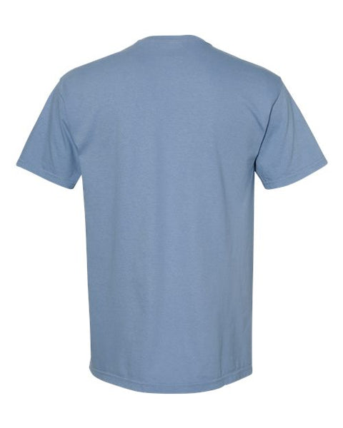 Comfort Colors 1717 — Unisex Garment-Dyed Heavyweight T-Shirt — Washed Denim back