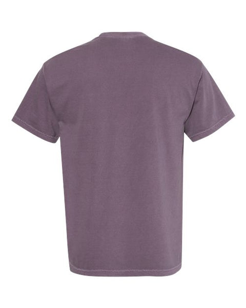 Comfort Colors 1717 — Unisex Garment-Dyed Heavyweight T-Shirt — Wine back