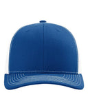 Richardson 112 — Snapback Trucker Cap — Royal/ White front