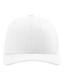Richardson 112 — Snapback Trucker Cap — White front