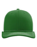 Richardson 112 — Snapback Trucker Cap — Kelly/ White front