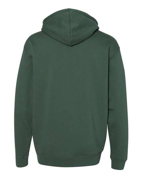 Independent Trading Co. IND4000 — Unisex Heavyweight Hooded Sweatshirt — Alpine Green back