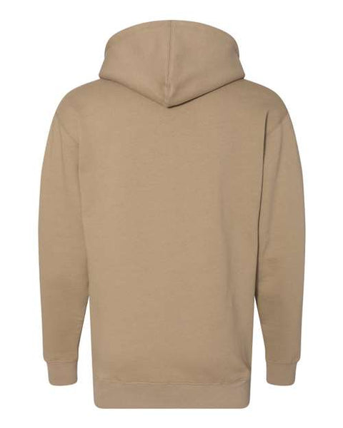 Independent Trading Co. IND4000 — Unisex Heavyweight Hooded Sweatshirt — Sandstone back
