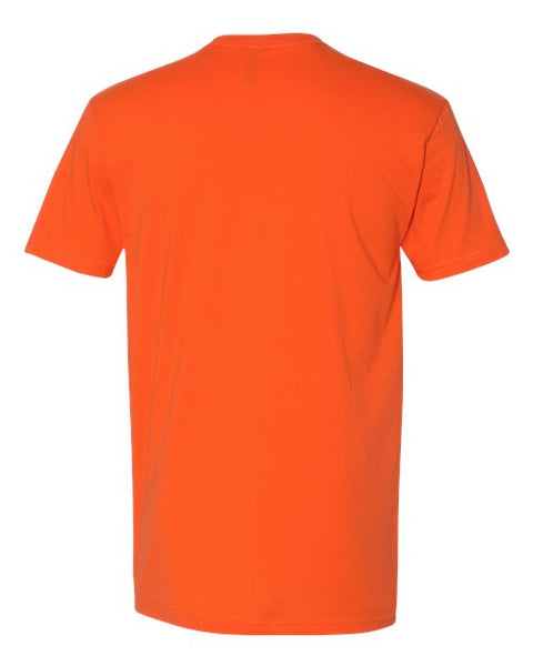 Next Level 3600 — Unisex Cotton T-Shirt — Classic Orange back
