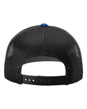 Richardson 112 — Snapback Trucker Cap — Royal/ Black back