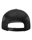 Richardson 112 — Snapback Trucker Cap — Loden/ Black back