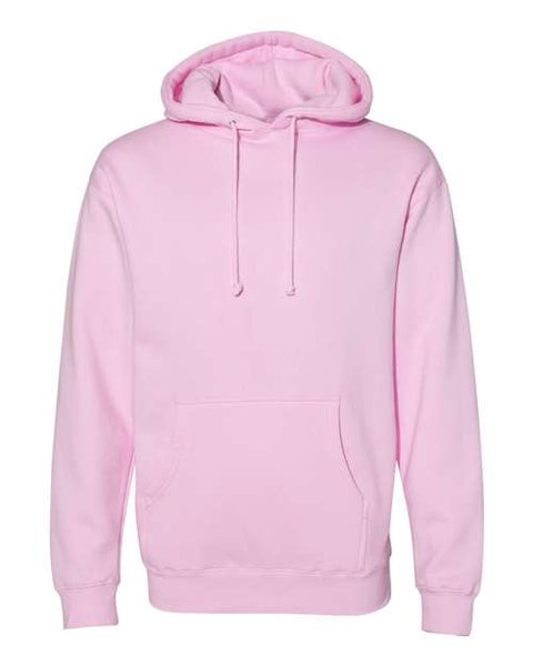 Independent Trading Co. IND4000 — Unisex Heavyweight Hooded Sweatshirt — Light Pink front