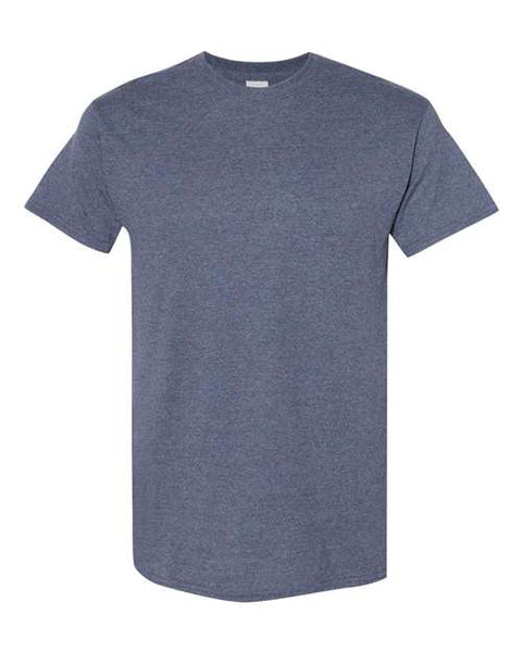 Gildan 5000 — Unisex Heavy Cotton™ T-Shirt — Heather Navy front