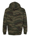 Independent Trading Co. IND4000 — Unisex Heavyweight Hooded Sweatshirt — Forest Camo back