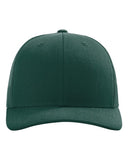 Richardson 112 — Snapback Trucker Cap — Dark Green front