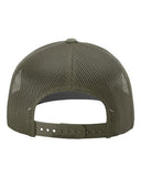 Richardson 112 — Snapback Trucker Cap — Loden back