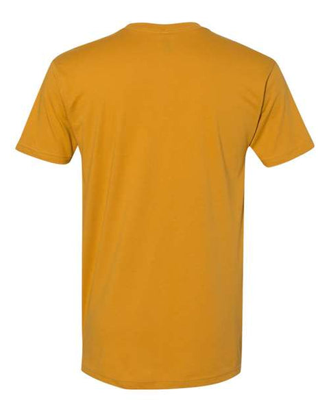 Next Level 3600 — Unisex Cotton T-Shirt — Antique Gold back