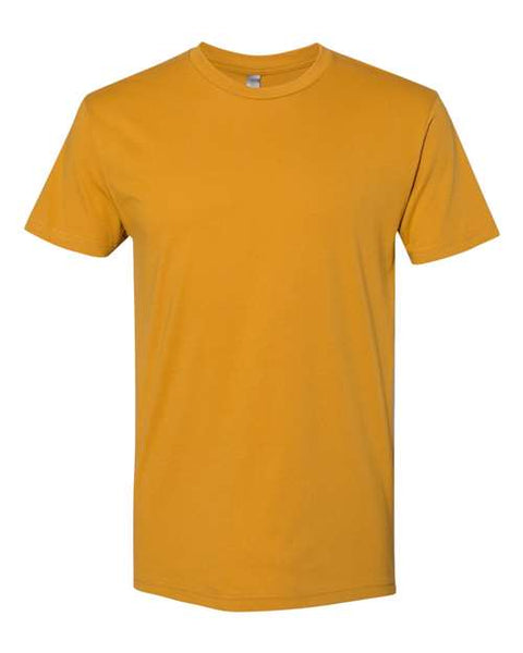 Next Level 3600 — Unisex Cotton T-Shirt — Antique Gold front