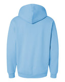 Independent Trading Co. IND4000 — Unisex Heavyweight Hooded Sweatshirt — Blue Aqua back