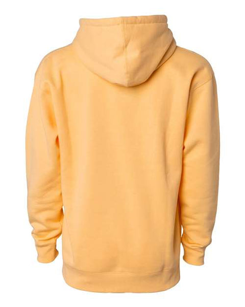 Independent Trading Co. IND4000 — Unisex Heavyweight Hooded Sweatshirt — Peach back