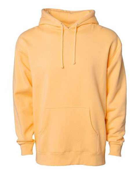 Independent Trading Co. IND4000 — Unisex Heavyweight Hooded Sweatshirt — Peach front