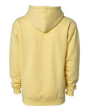 Independent Trading Co. IND4000 — Unisex Heavyweight Hooded Sweatshirt — Light Yellow back